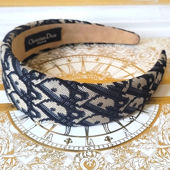 Dior Accessories - Christian Dior Black and Cream Headband